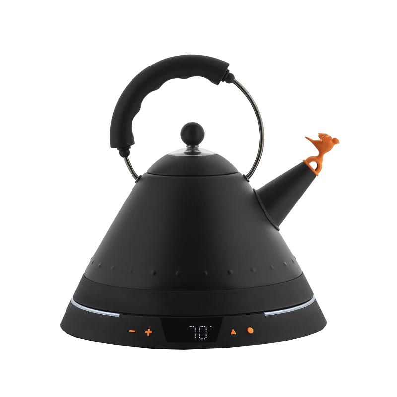 MG32 - 40th Anniversary Kettle 9093 - black, electric - des. Michael Graves
