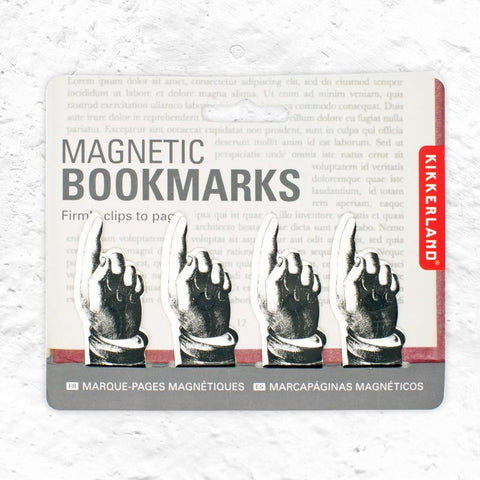 Magnetic Pointing Bookmark, by Kikkerland