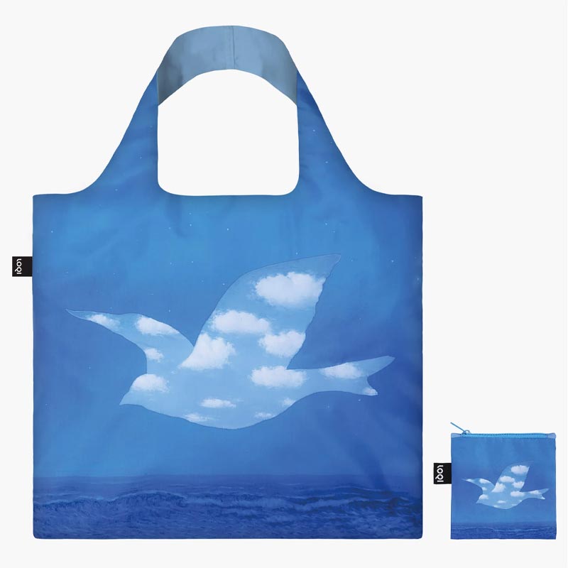 LOQI Foldaway Shopping Bag - René Magritte - The Promise