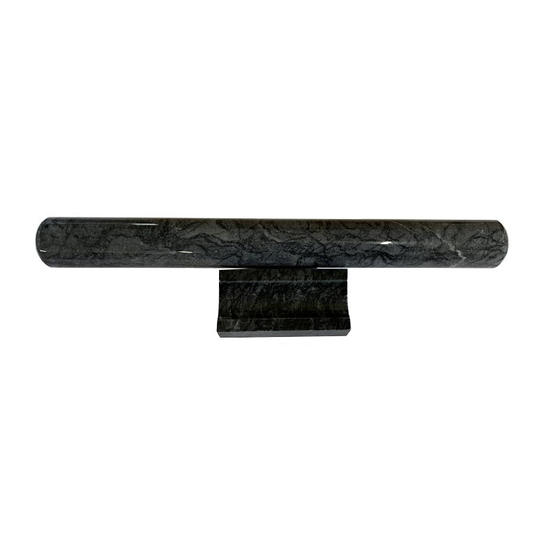 Marble Rolling Pin & Stand in Black - by Masterclass