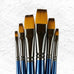 Mastertouch Acquamarine Watercolour Brushes – Flat  – set of 6