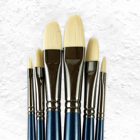 Mastertouch Reflex Oil / Acrylic Brushes – Filbert – Set of 6