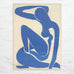 Blue Female Nude 1, 1952 poster by Henri Matisse