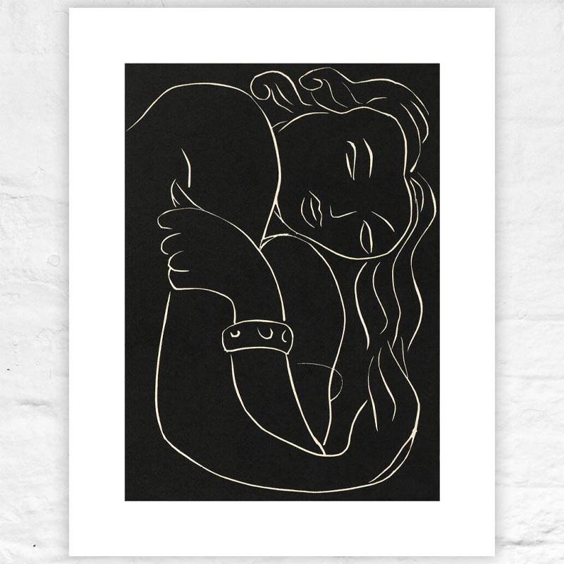 Pasiphaé, Chante De Minos (Le Cretois), 1944 poster by Henri Matisse