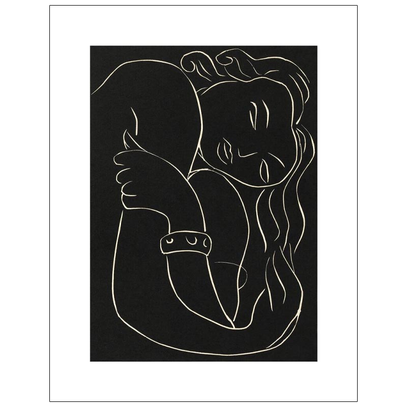 Pasiphaé, Chante De Minos (Le Cretois), 1944 poster by Henri Matisse