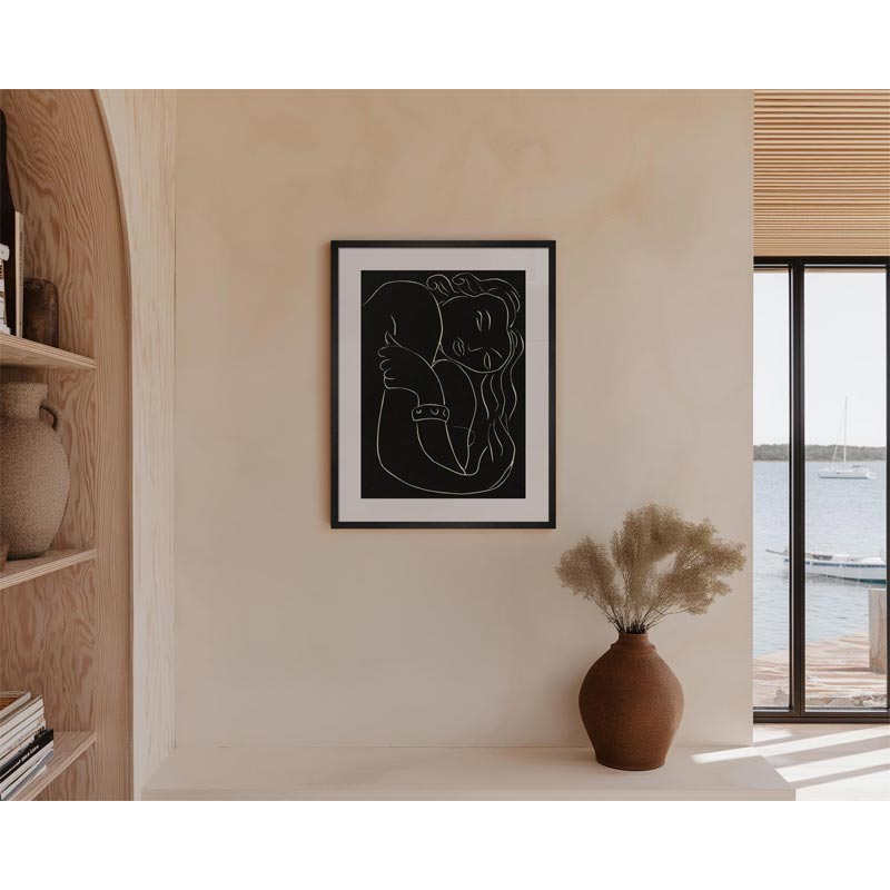 Pasiphaé, Chante De Minos (Le Cretois), 1944 poster by Henri Matisse