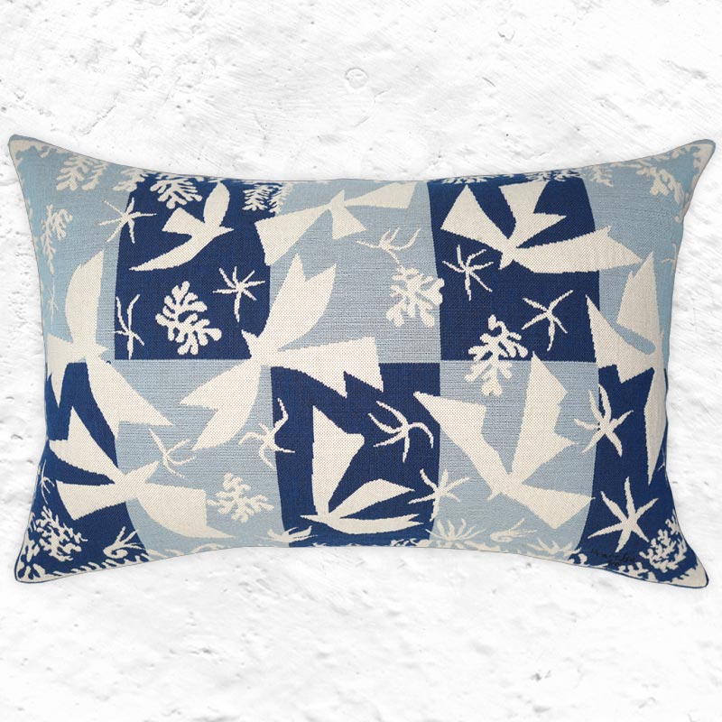 Henri Matisse Polynesia, The Sky Cushion - woven by Jules Pansu