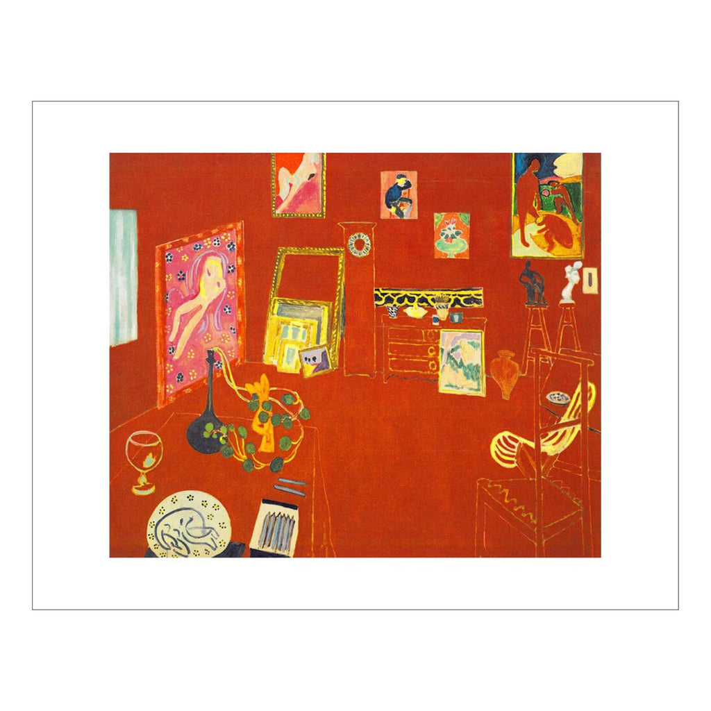 The Red Studio, 1911 poster by Henri Matisse