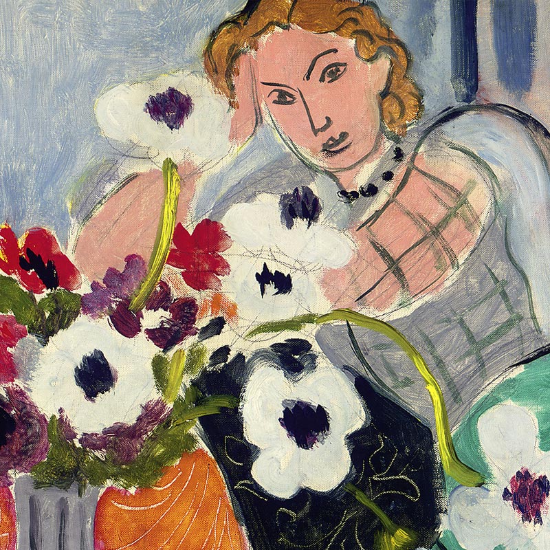 Odalisque, Blue Harmony, 1937 poster by Henri Matisse