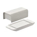 Mattina Butter Dish - Warm Grey - des. BIG-GAME for Alessi