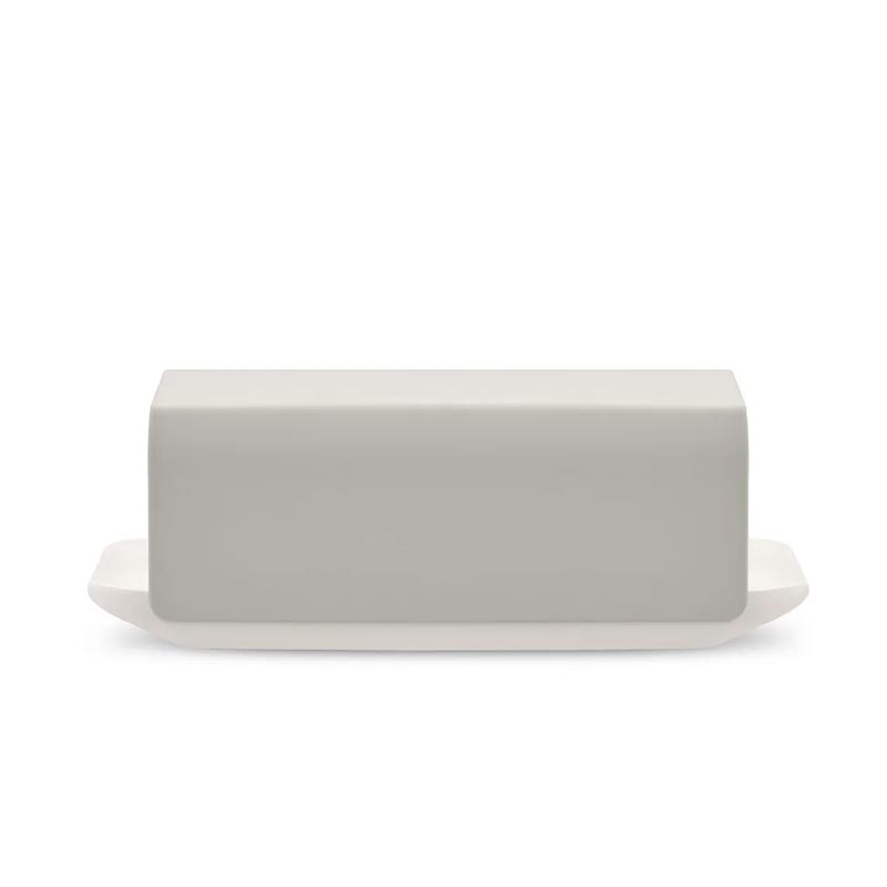 Mattina Butter Dish - Warm Grey - des. BIG-GAME for Alessi