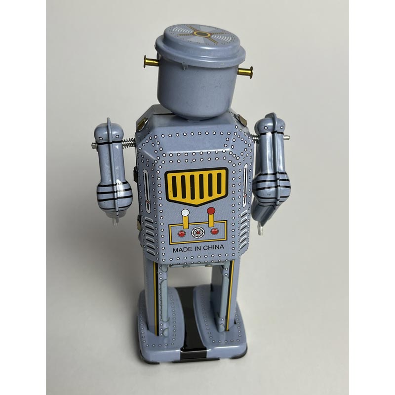 Blue Mechanical Robot