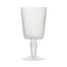 Memento Glass Goblet - White transparent - by Serafino Zani