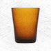 Memento Glass Tumbler - Amber - by Serafino Zani