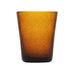 Memento Glass Tumbler - Amber - by Serafino Zani