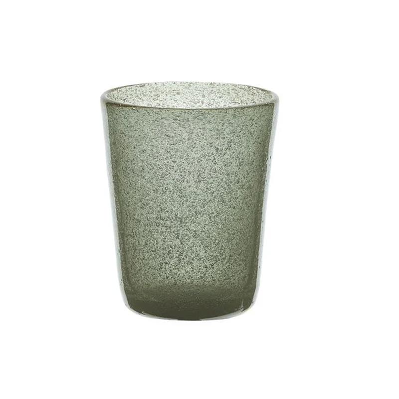 Memento Glass Tumbler - Grey - by Serafino Zani