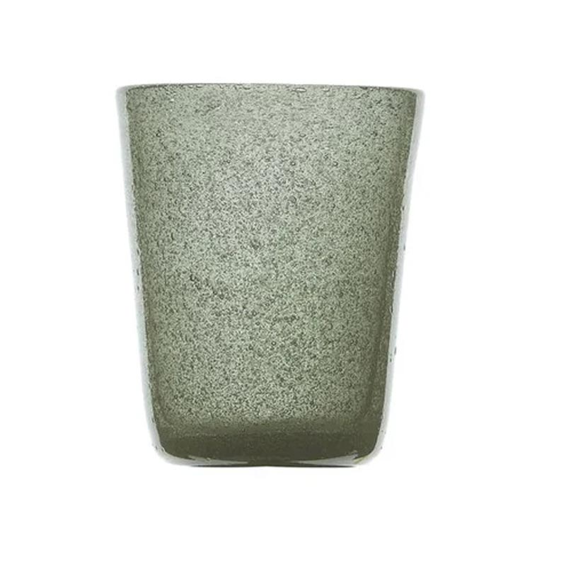 Memento Glass Tumbler - Grey - by Serafino Zani