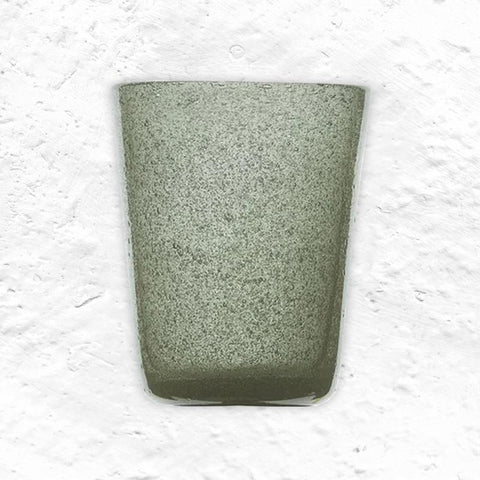 Memento Glass Tumbler - Grey - by Serafino Zani