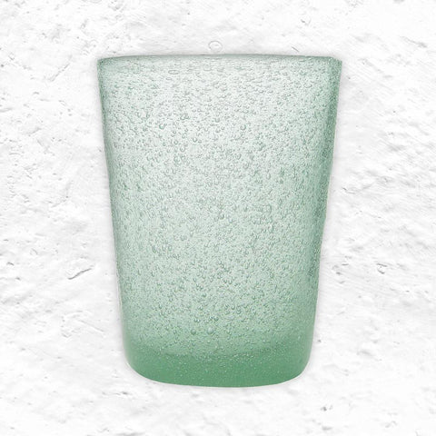 Memento Glass Tumbler - Jade - by Serafino Zani