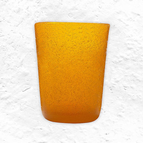 Memento Glass Tumbler - Mandarin - by Serafino Zani