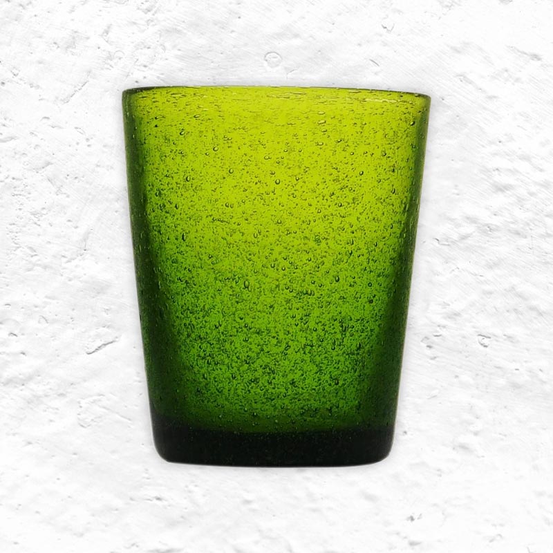 Memento Glass tumbler - Olives - by Serafino Zani