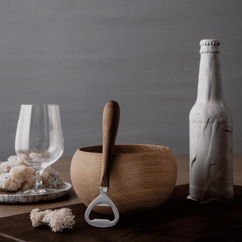 Menageri Bottle Opener - Oiled Walnut - des. Kay Bojesen