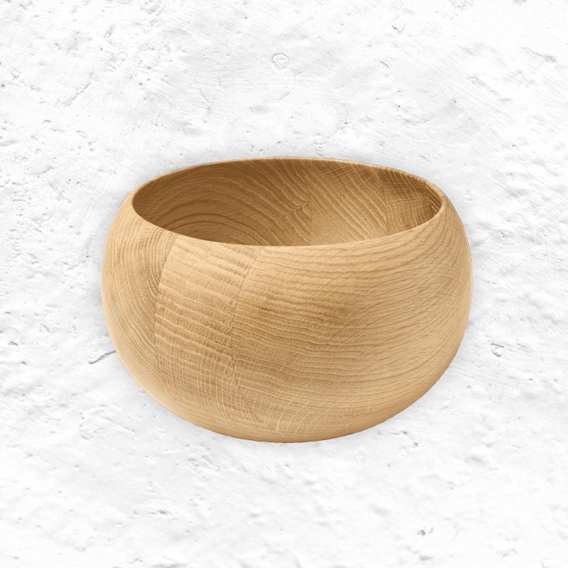 Menageri Oak Serving Bowl - 24.5cm - des. Kay Bojesen