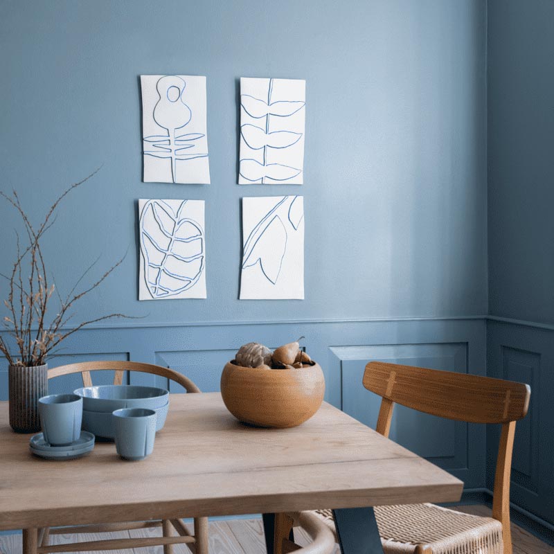 Menageri Oak Serving Bowl - 24.5cm - des. Kay Bojesen