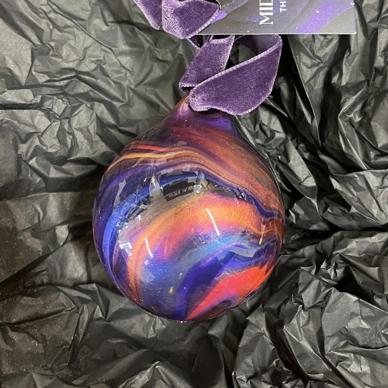 Midnight Velvet Bauble, by Ashleigh Weller