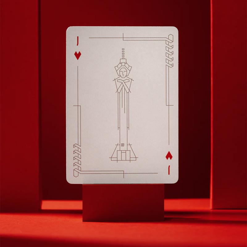 Midway Gardens - Frank Lloyd Wright Playing Cards, by Art of Play