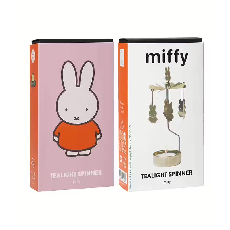 Miffy Tealight Spinner, by Pluto Design