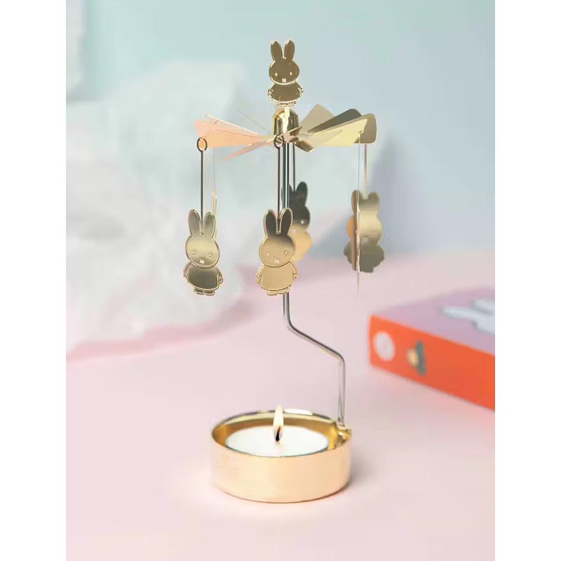 Miffy Tealight Spinner, by Pluto Design