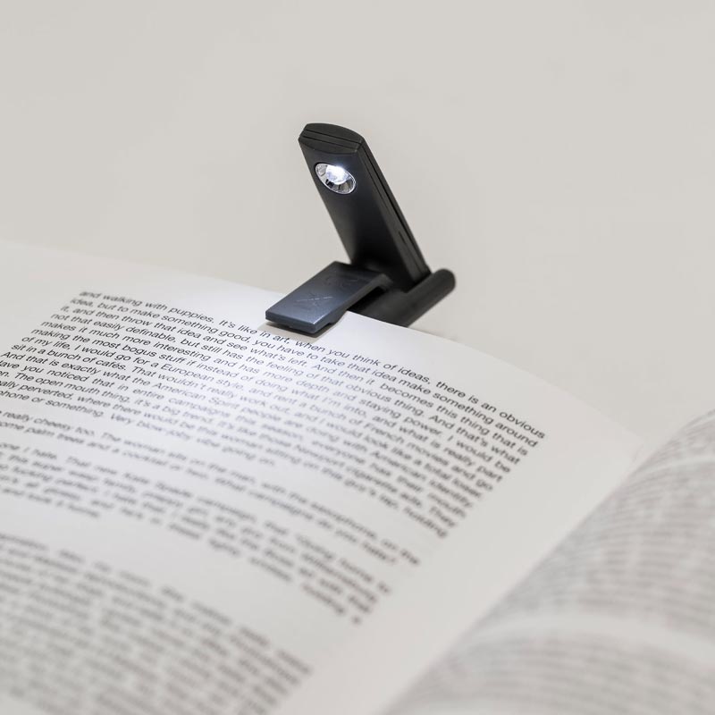 Mini Folding Book Light - by Kikkerland