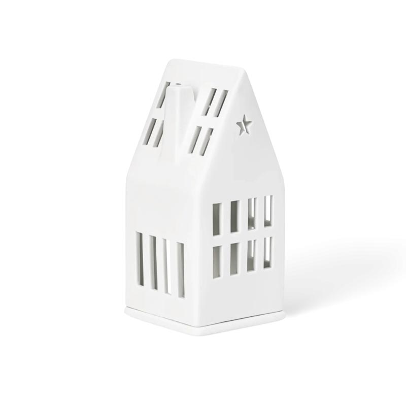 Porcelain Tea Light house - Star - by Räder