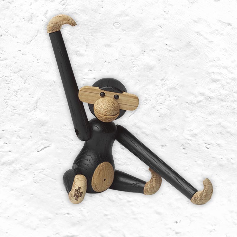 Mini Monkey - Dark-Stained Oak (des Kay Bojesen, 1951)