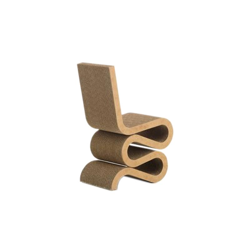 Miniature Wiggle Side chair des. Frank Gehry, 1972 (made by Vitra)
