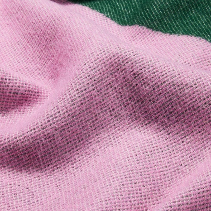 Mint wool throw des. Mara Tschudi for ZigZagZurich