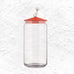 MioJar in Red Orange, Jar for Cat food, des. Miriam Mirri for Alessi