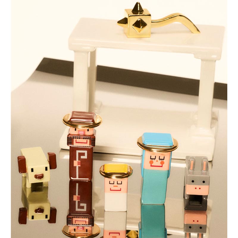 Miracolo! Nativity Figurine - Miracolata - des. Massimo Giacon & Marcello Jori (made by Alessi)