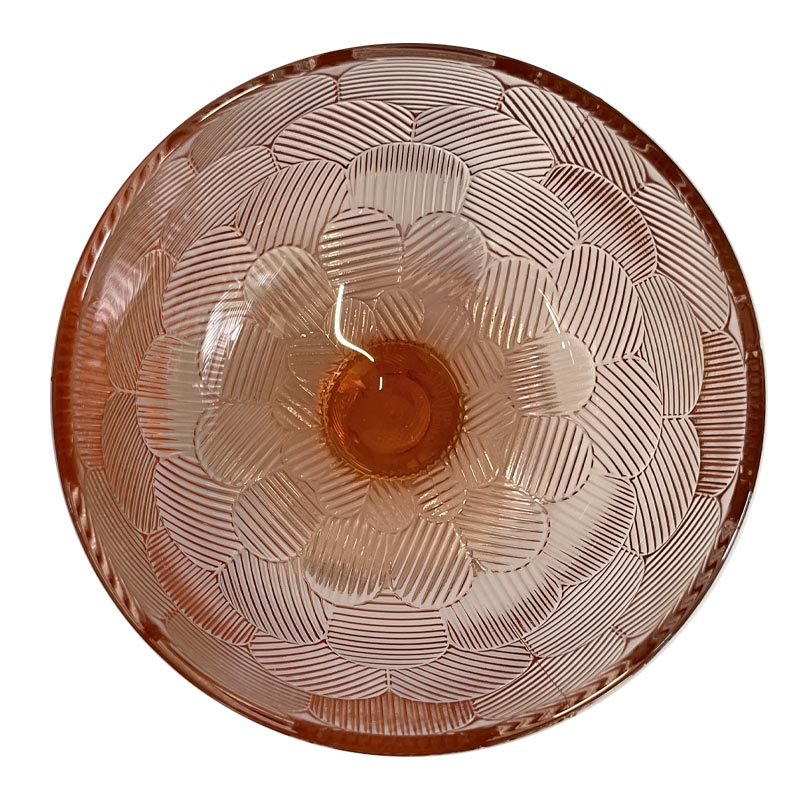 Miranda bowl - 145mm - salmon pink - des. Heikki Orvola for Iittala