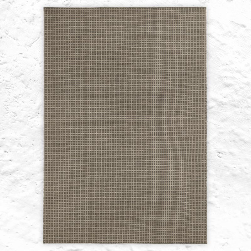 Mist Hand Woven Rug - Charcoal / Beige - 170 x 240cm - des. Jens Landberg Schroder for Fabula Living