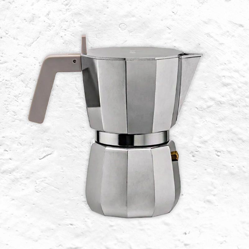 Moka coffee maker - 6 cup - des. David Chipperfield (made by Alessi)