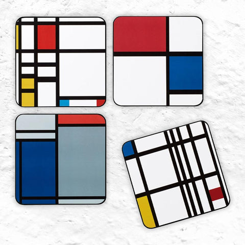 Mondrian Coasters