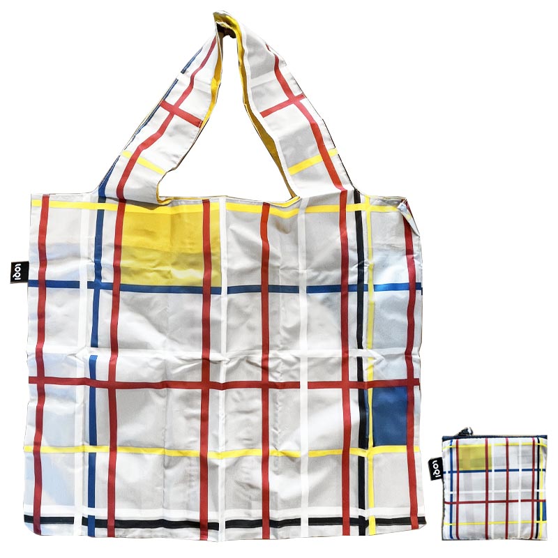 LOQI Foldaway Shopping Bag - Piet Mondrian - New York City 3