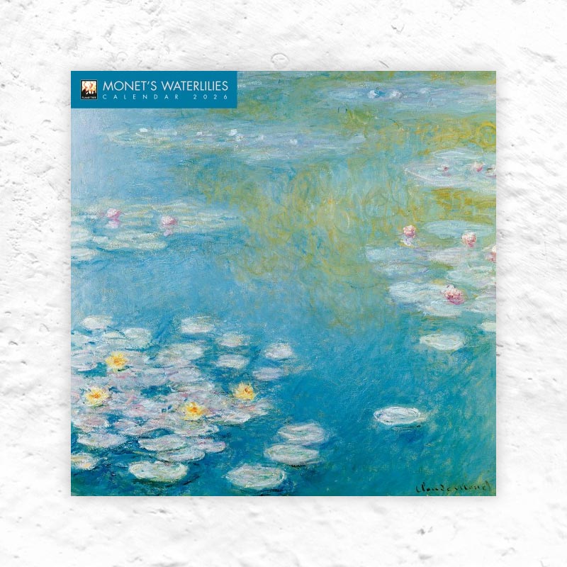 Monet's Waterlilies 2026 Wall Calendar