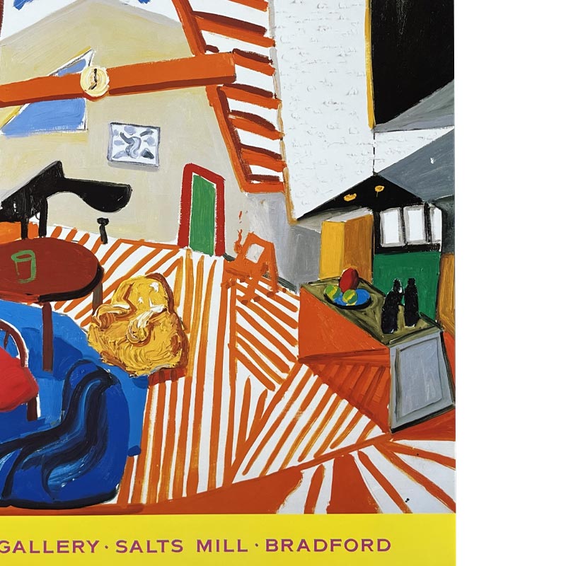 Montcalm Interior at 7 o'clock Poster by David Hockney