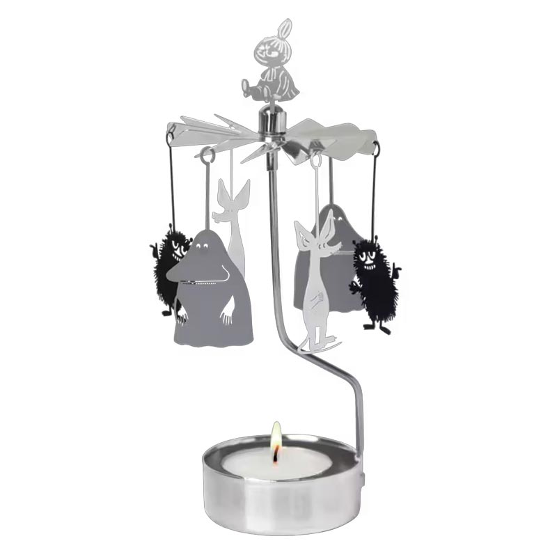 Moomin Buddies Tealight Spinner, by Pluto Design