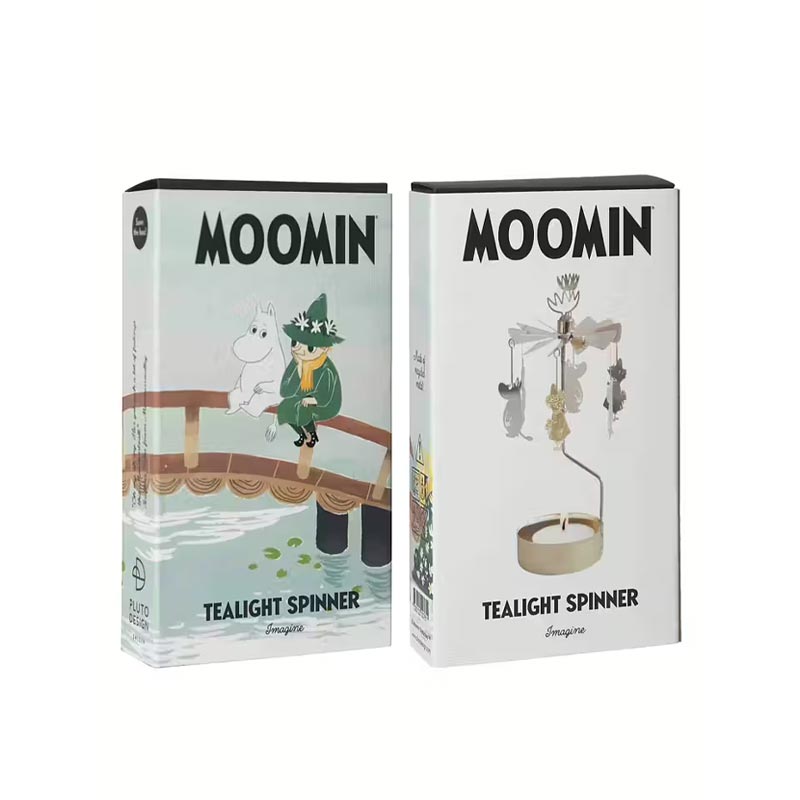 Moomin Imagine Tealight Spinner, by Pluto Design