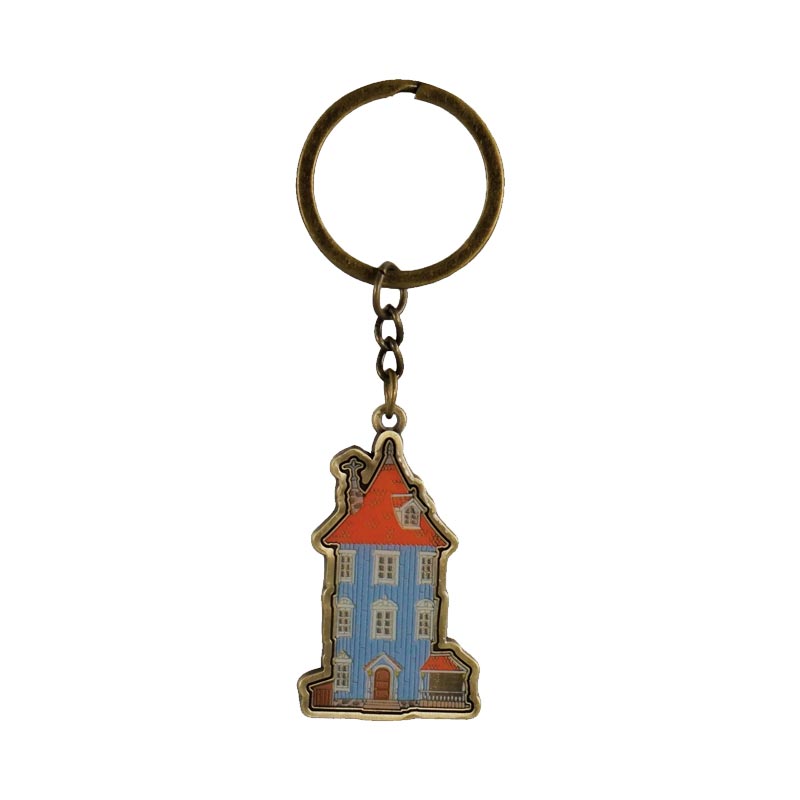 Moomin House Keyring - by Half Moon Bay