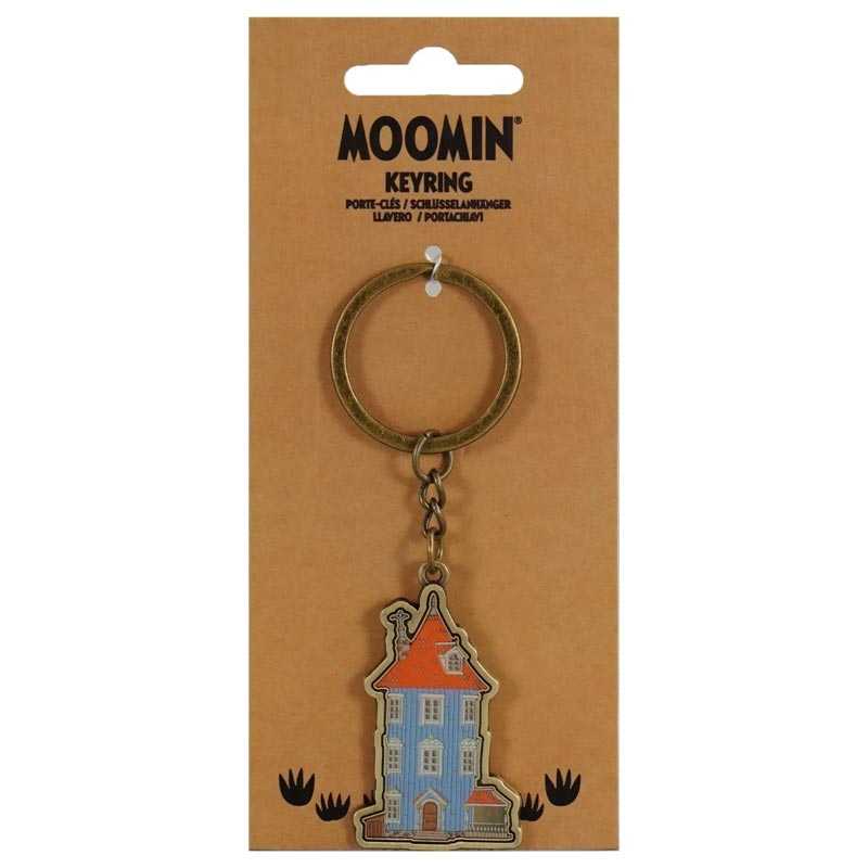 Moomin House Keyring - by Half Moon Bay